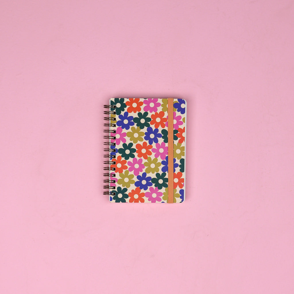 Bold Floral Mini Gratitude Journal