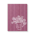 Floral Stripe Softcover Journal