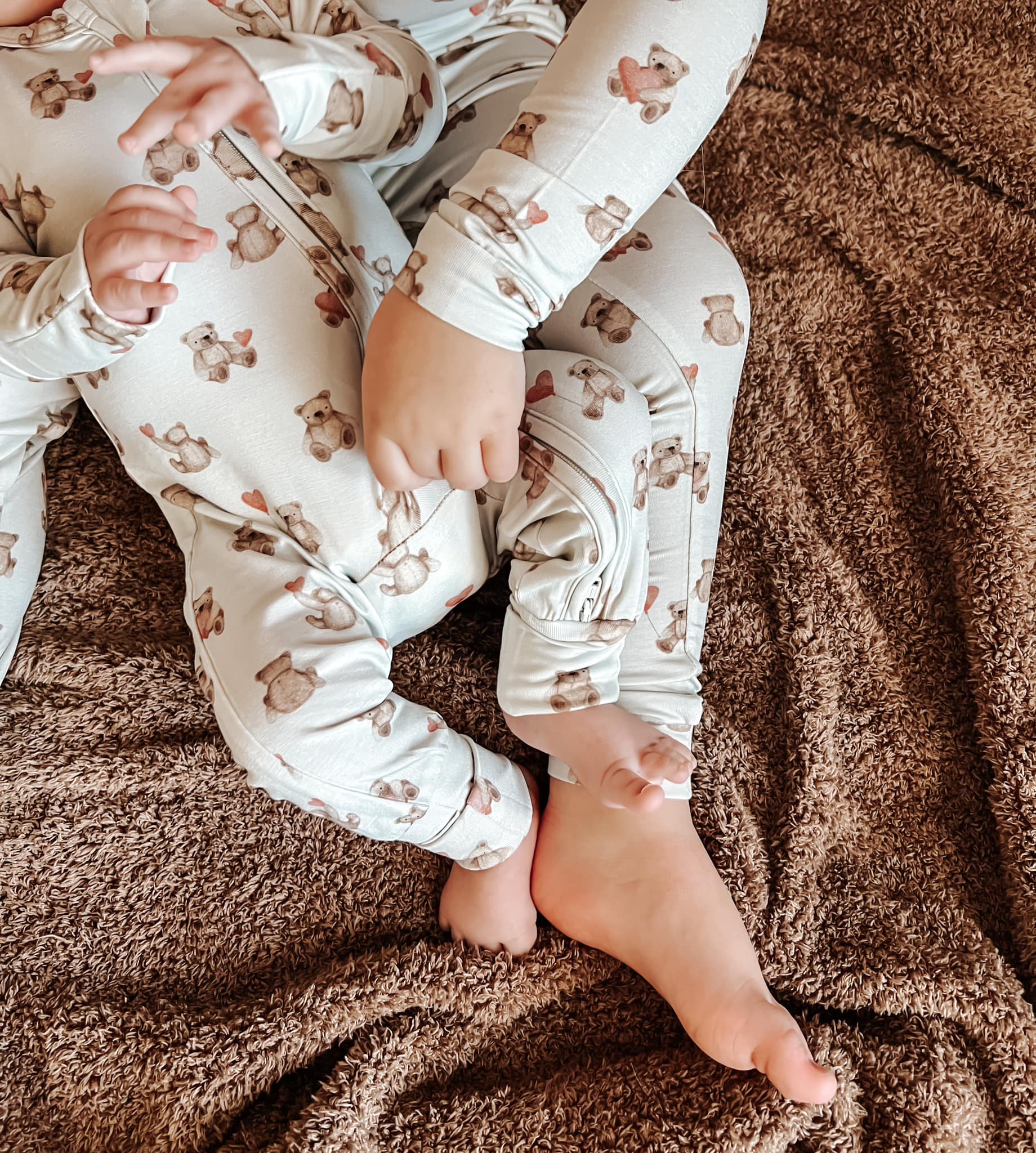 Teddy-Gram 2pc Bamboo Pajamas