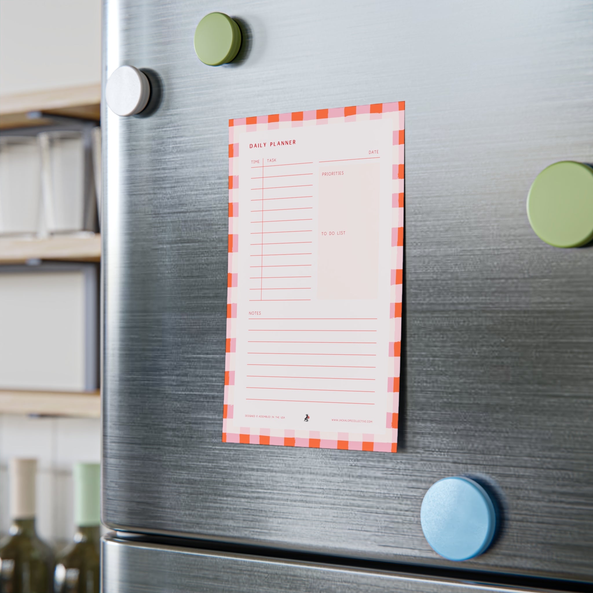 Daily Planner Post-it® Note Pad — Picnic Kid