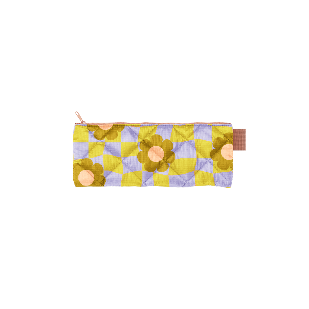 Cool Funky Daisy Puffy Pixie Pouch