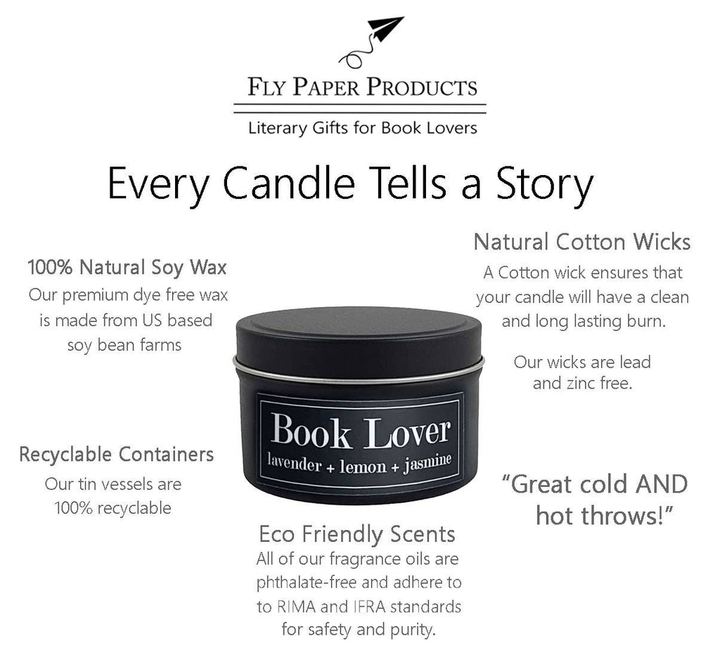 Once Upon a Time Candle *New Scent!* Amber + Leather + Ozone
