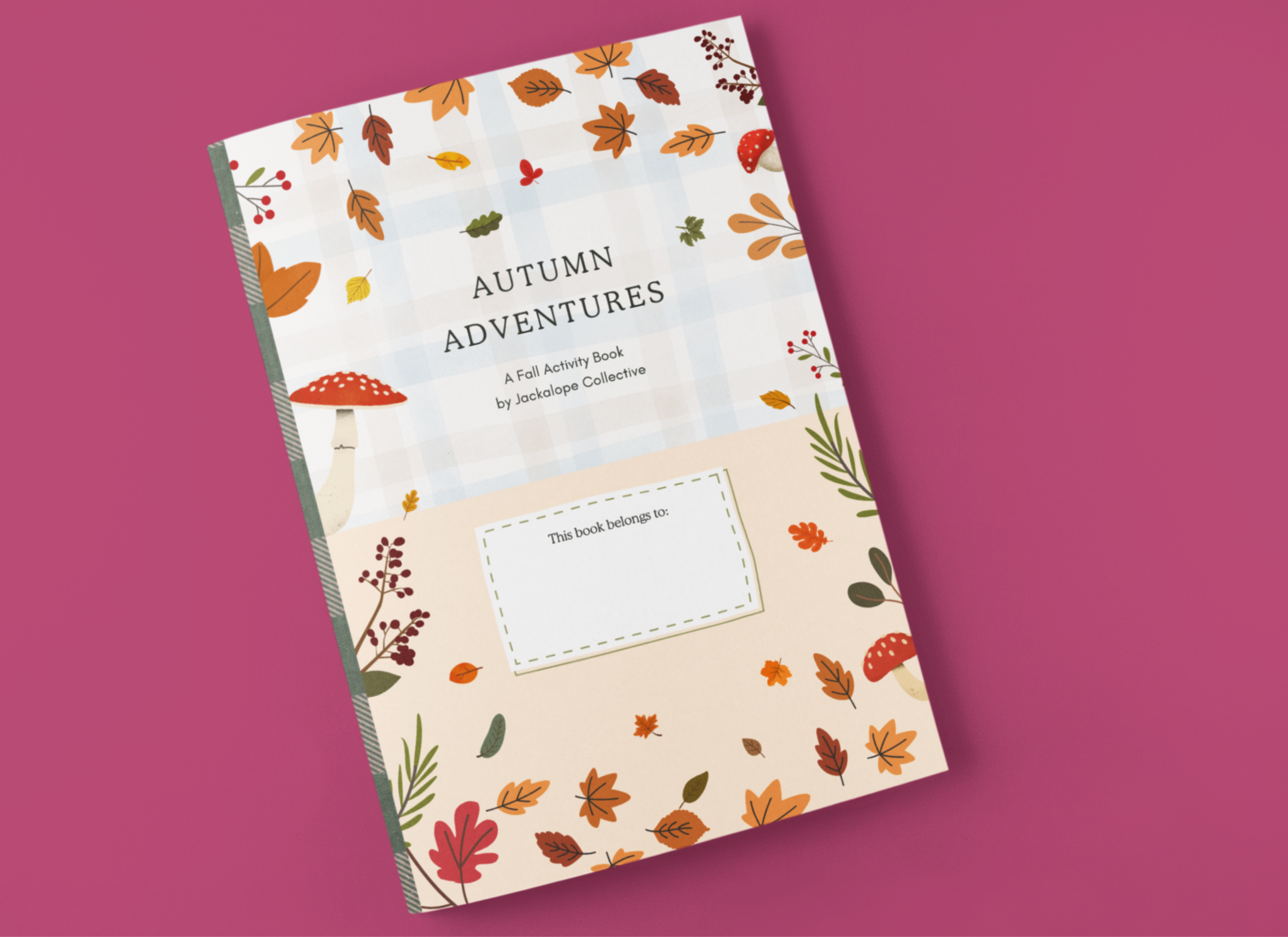 Autumn Adventures Activity Book (Ages 4–8)