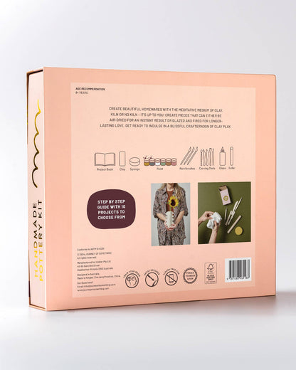 Deluxe Handmade Pottery Craft Kit