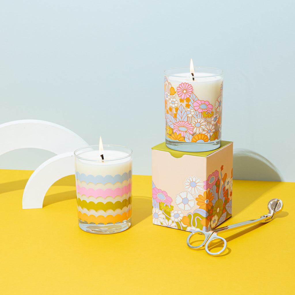 Candle Rocks Glass - Delightful