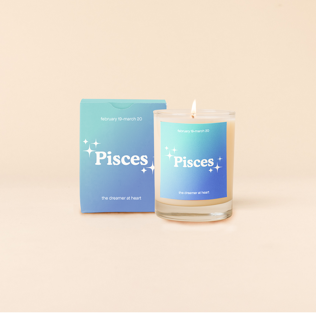 Candle Rocks Glass - Astrology