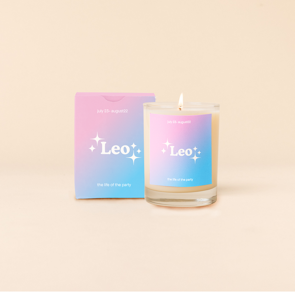 Candle Rocks Glass - Astrology