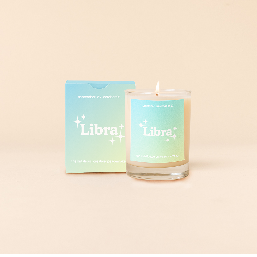 Candle Rocks Glass - Astrology