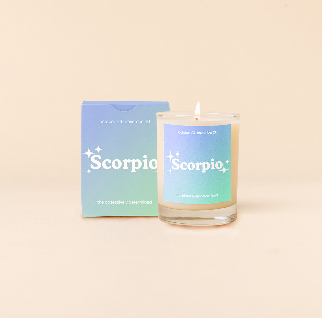 Candle Rocks Glass - Astrology