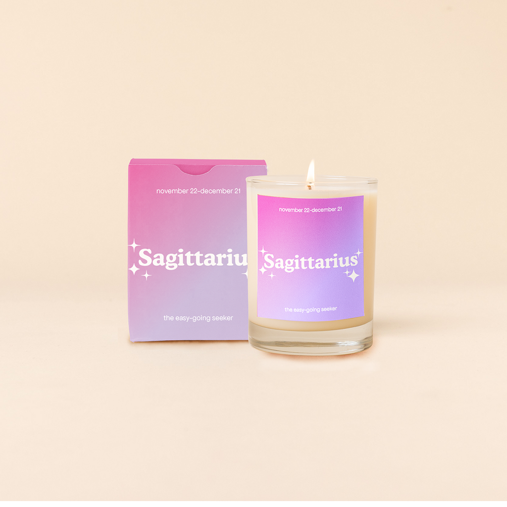 Candle Rocks Glass - Astrology