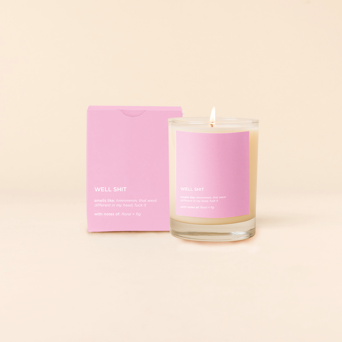 Candle Rock Glass - Life