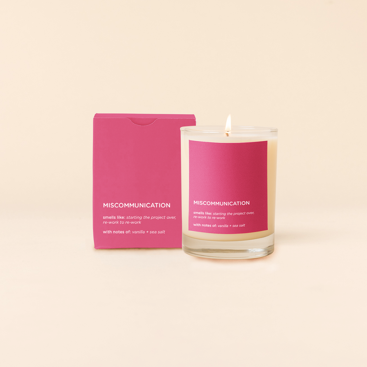 Candle Rock Glass - Life