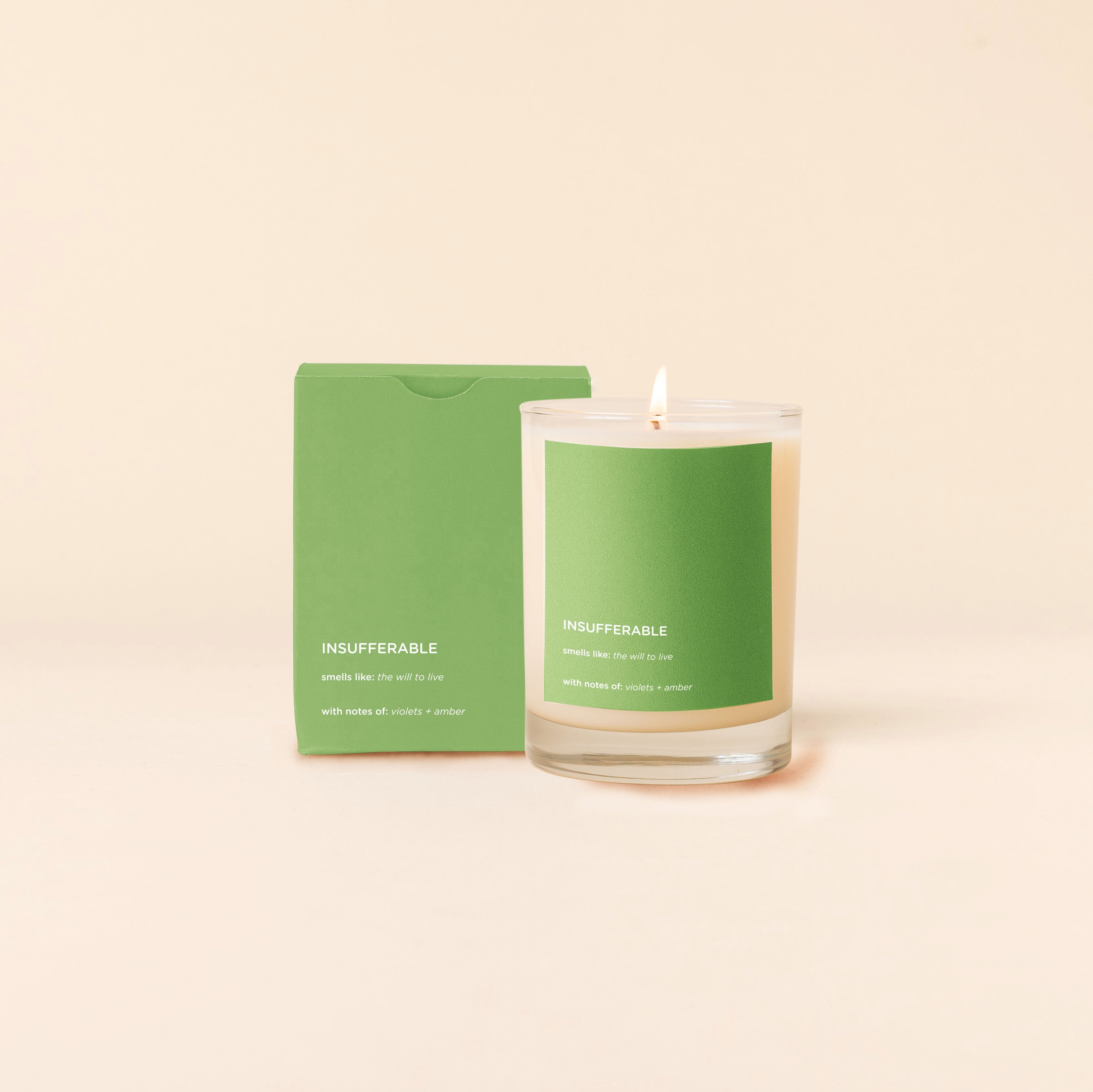 Candle Rock Glass - Life