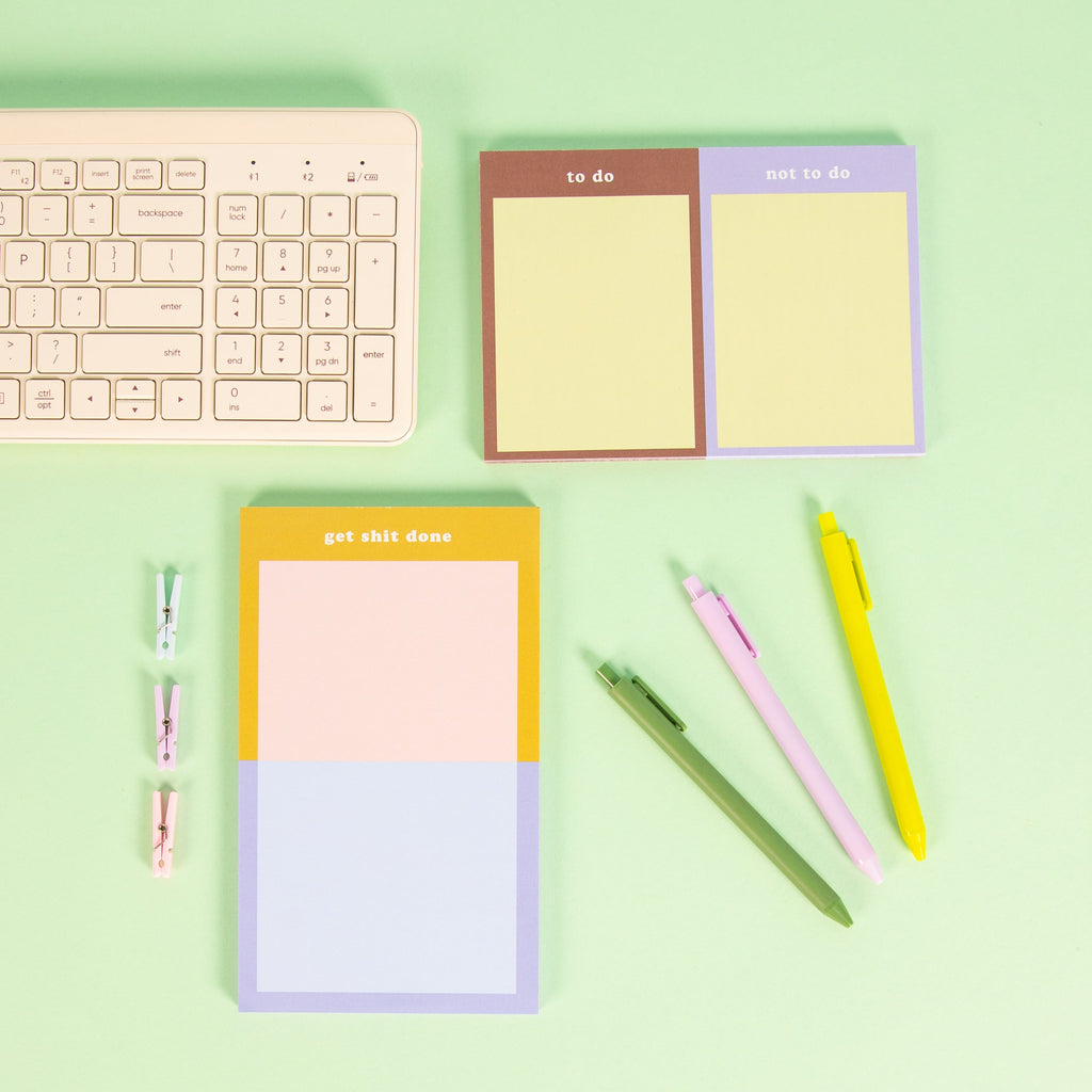 Tearaway Notepads - Get Shit Done