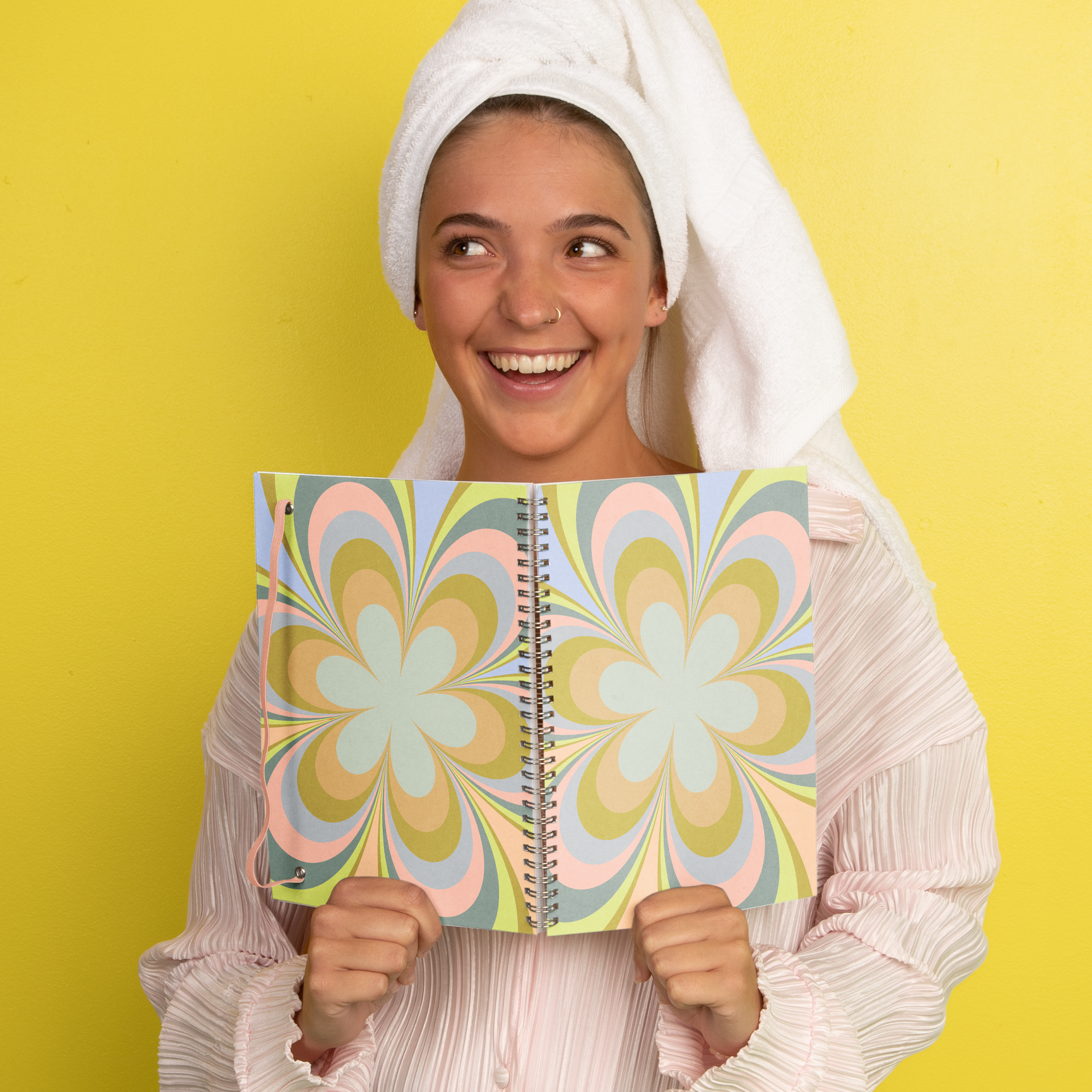 Kaleidoscope Floral Notebook