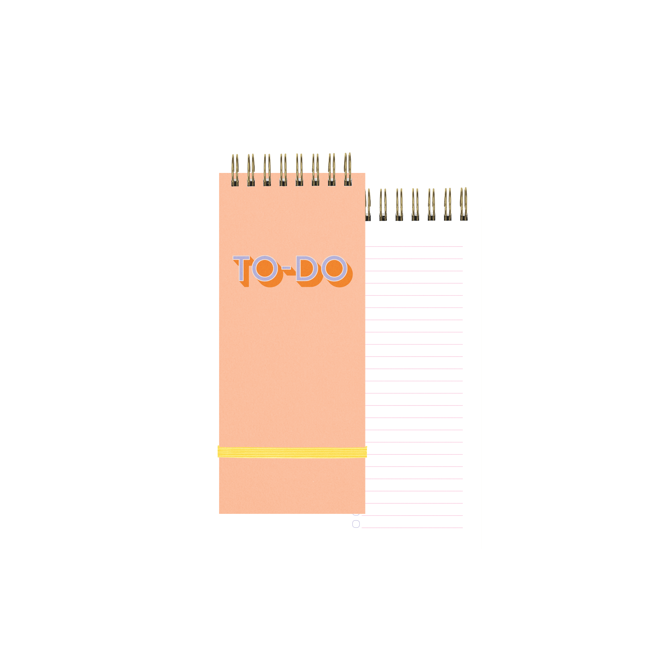 Peach To-Do Taskpad