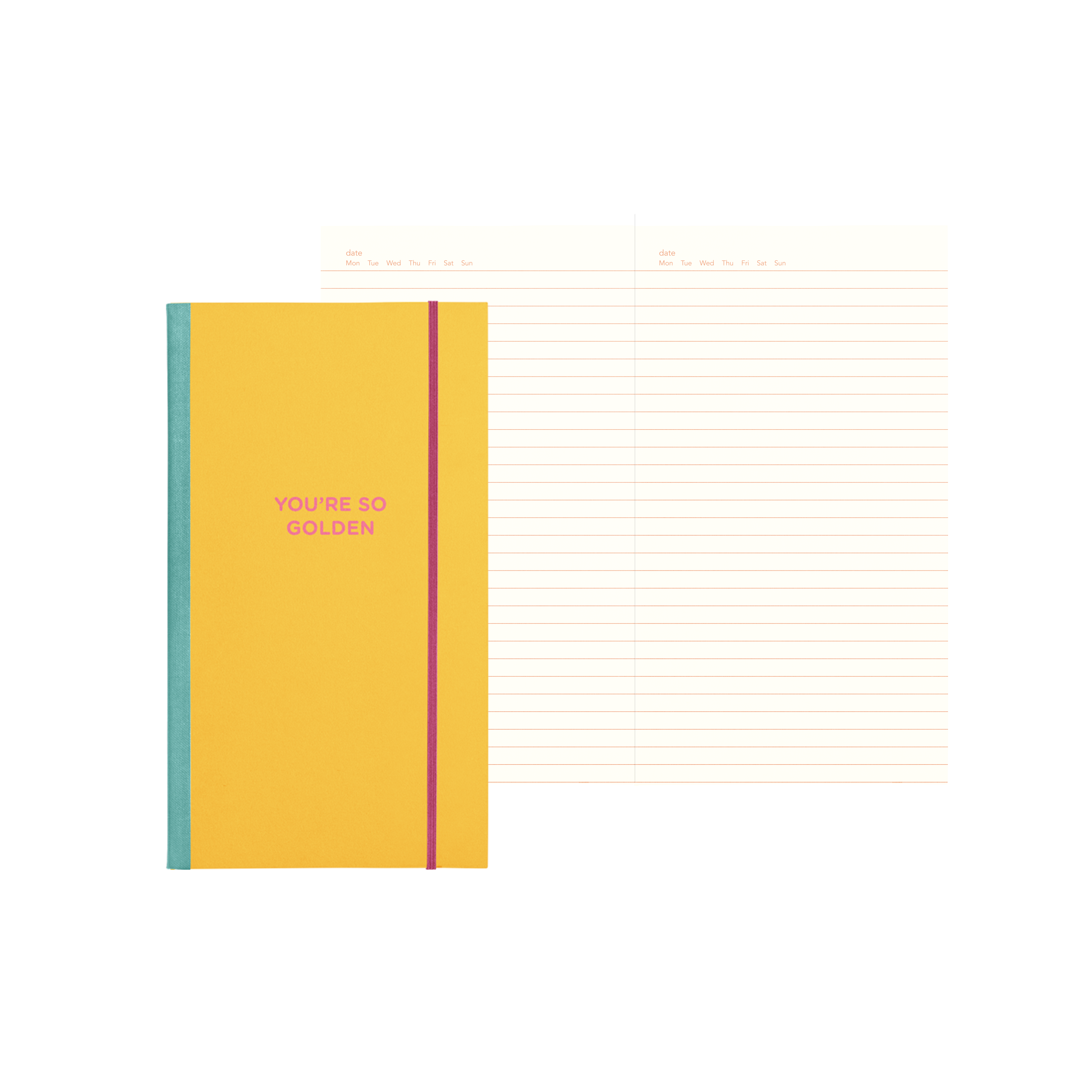 You're So Golden Skinny Notebook