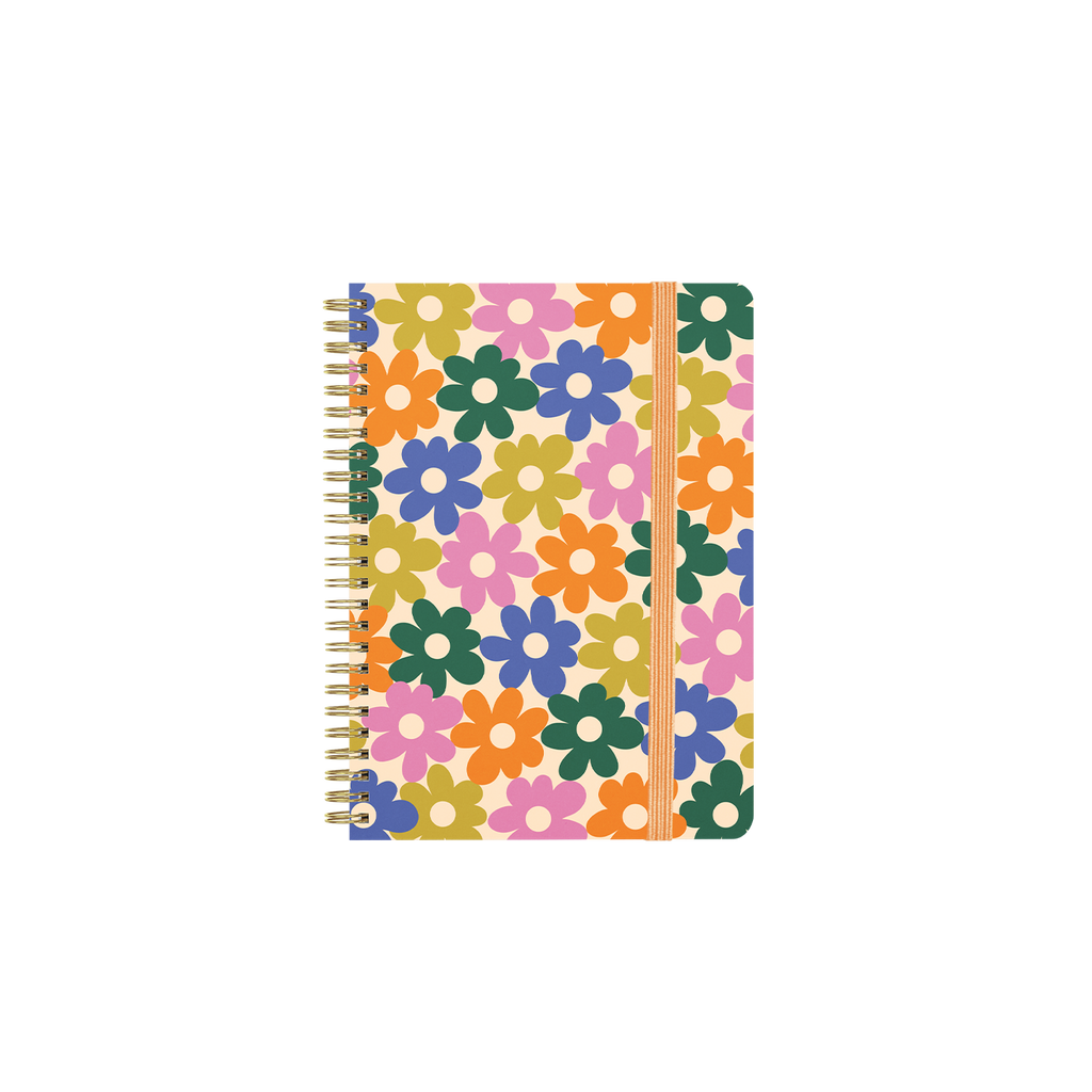 Bold Floral Mini Gratitude Journal