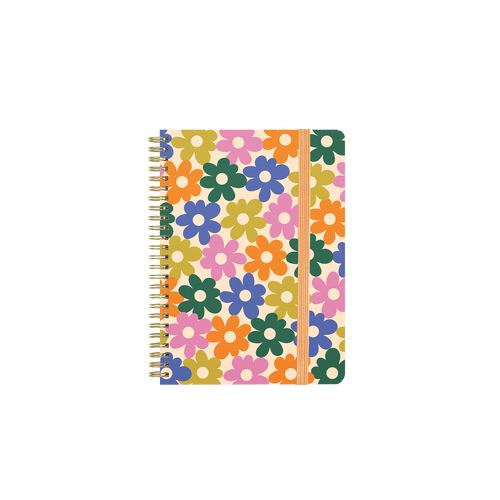 Bold Floral Mini Gratitude Journal