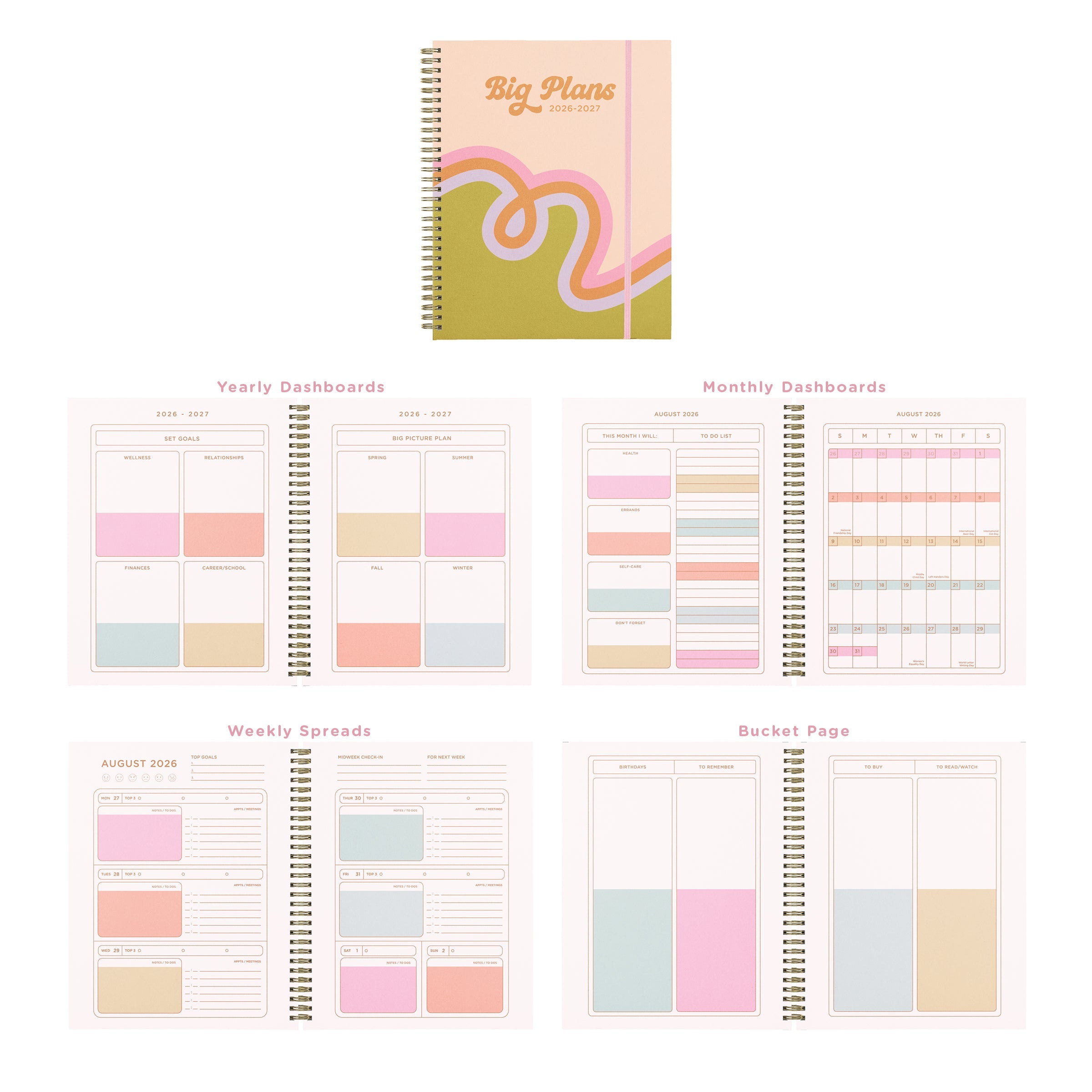 2026-2027 Dated Academic Planners