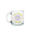 Fuck Around and Find Out Clear Glass Mug