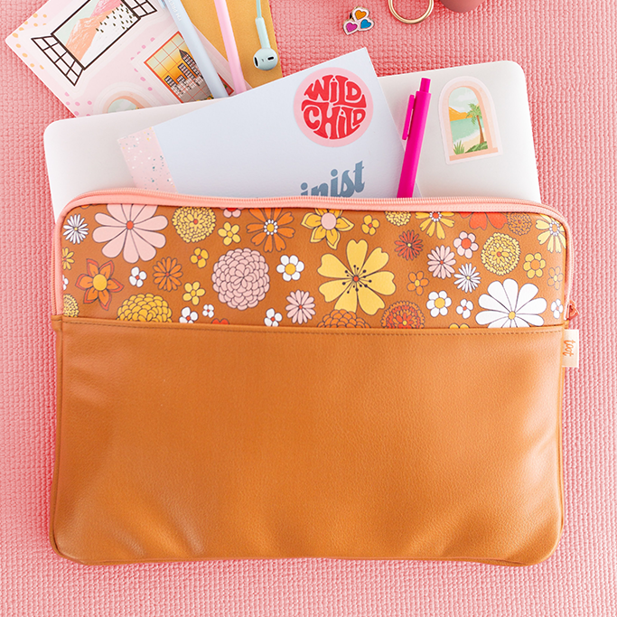 Flower Power Laptop Sleeve