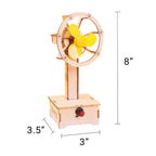 Variable Speed Oscillating Fan DIY Kit, Educational STEM Toy