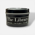 The Library 4oz Candle - Old Books + Eucalyptus + Lavender