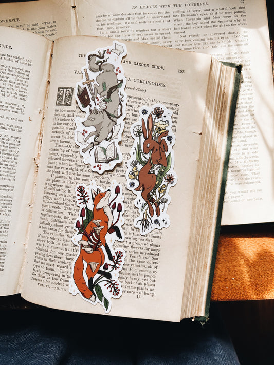 Autumnal Fox | Waterproof Sticker