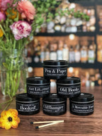Once Upon a Time Candle *New Scent!* Amber + Leather + Ozone