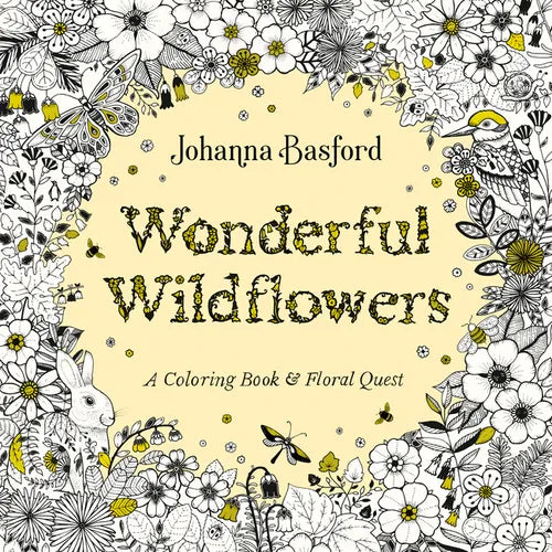 Wonderful Wildflowers: A Coloring Book and Floral Quest