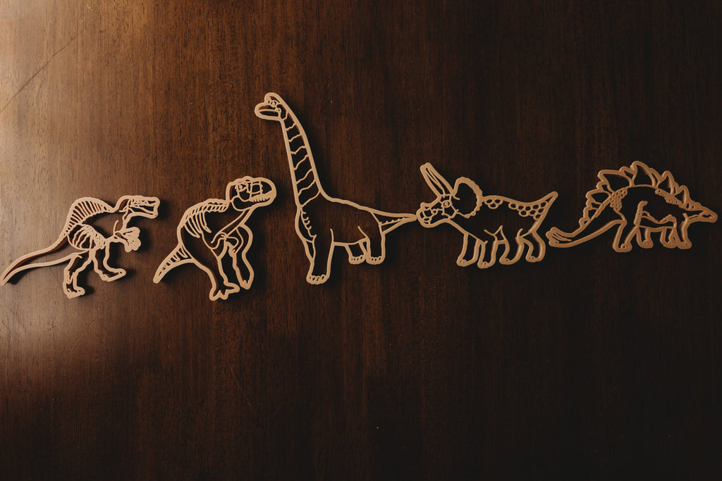 Stegosaurus Dino Eco Cutter™ Play Doh or Cookie Dough Cutter Dinosaur