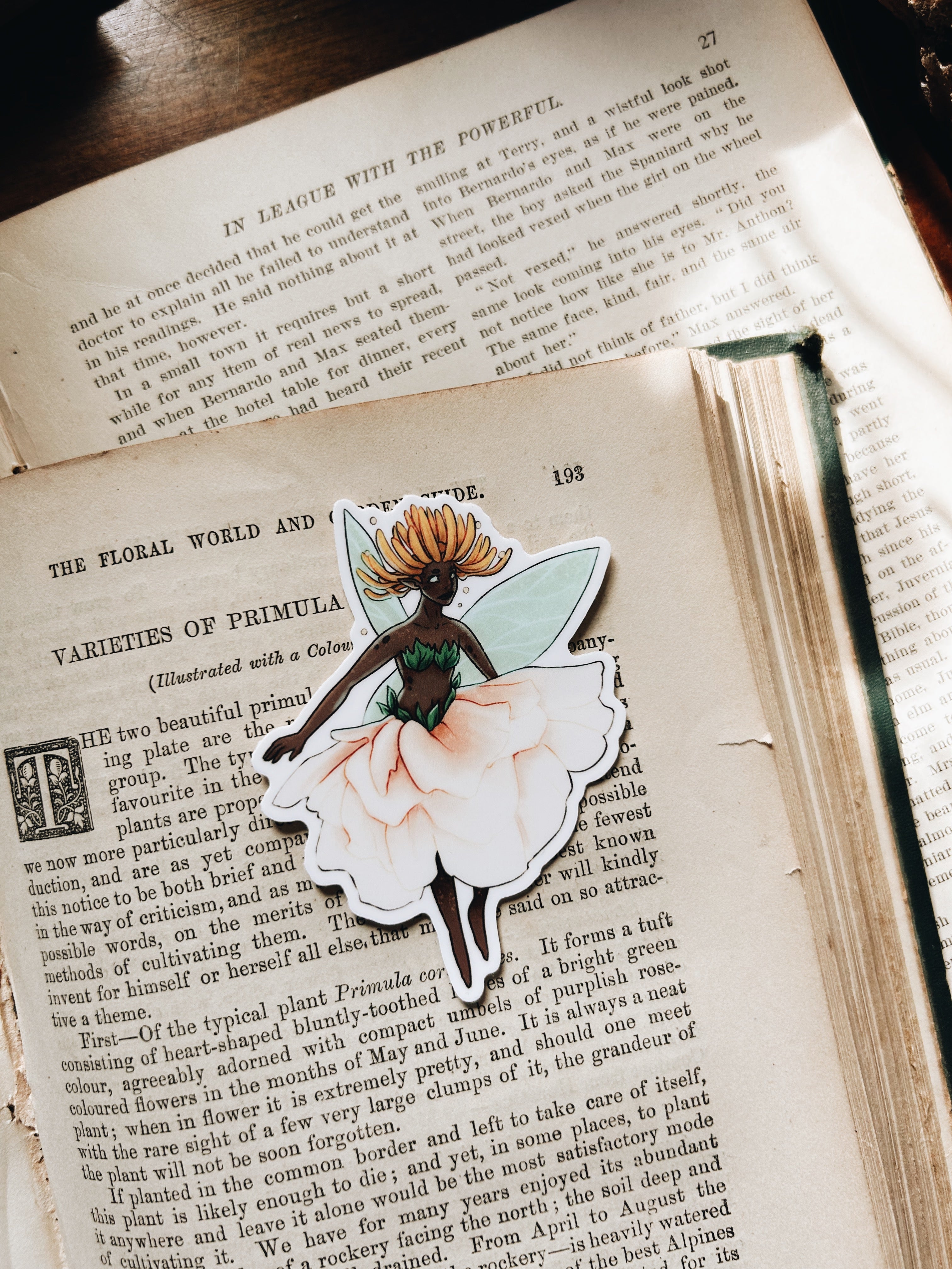 Peony Fey | Waterproof Stickers