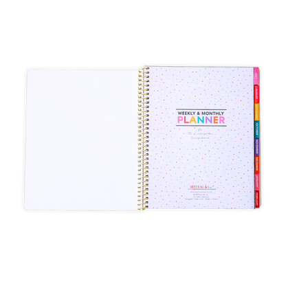 Gimme Multicolor Stripes - WEEKLY Everyone™ Planner by BERTEAU & Co.