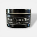 Once Upon a Time Candle *New Scent!* Amber + Leather + Ozone