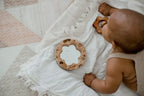 Flower Blossom Baby Shower Gift Set with Rattle Mirror and Picture Frame