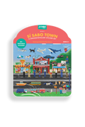 Sí Sabo Town: A Bilingual Reusable Sticker Play Set