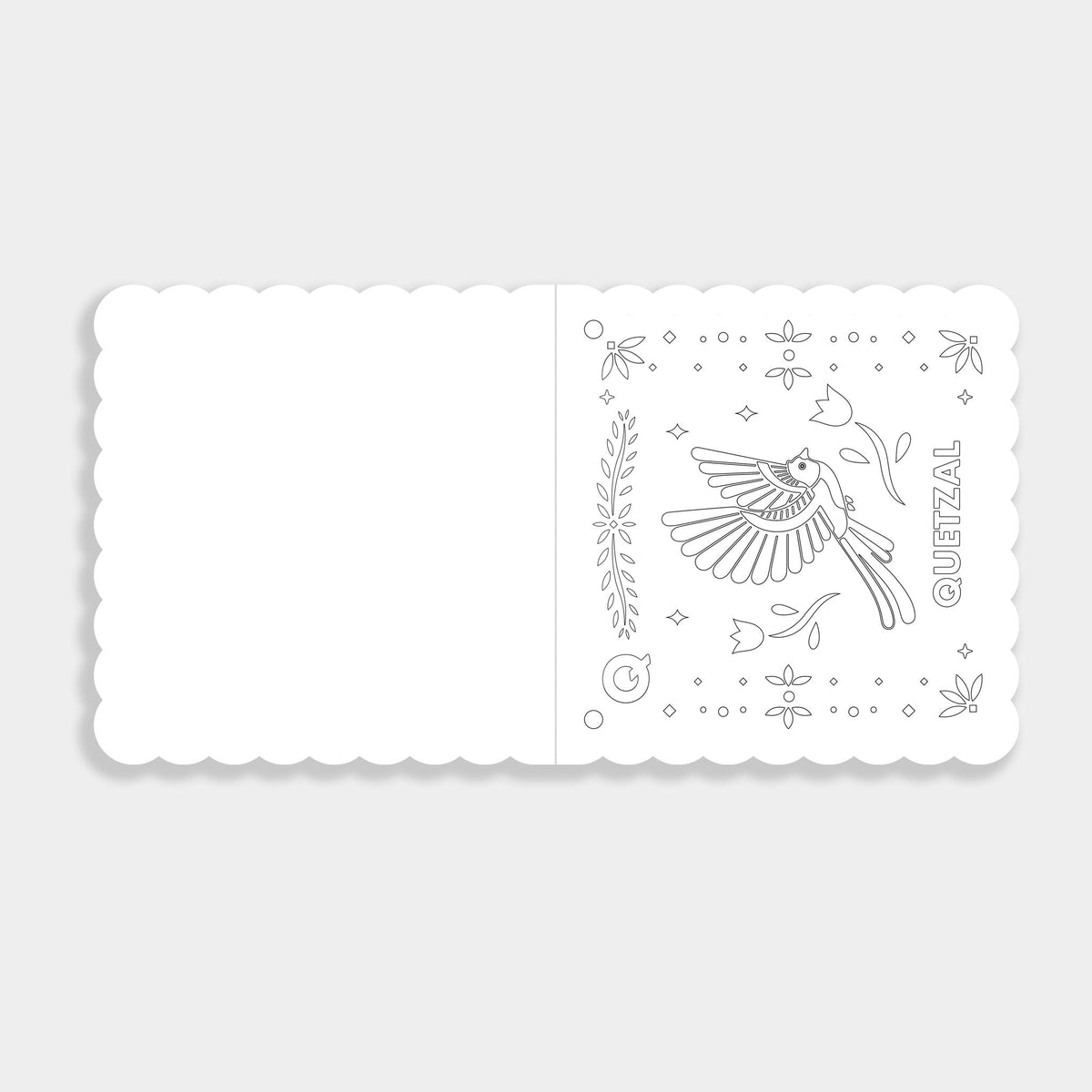 Papel Picado Spanish Coloring Book