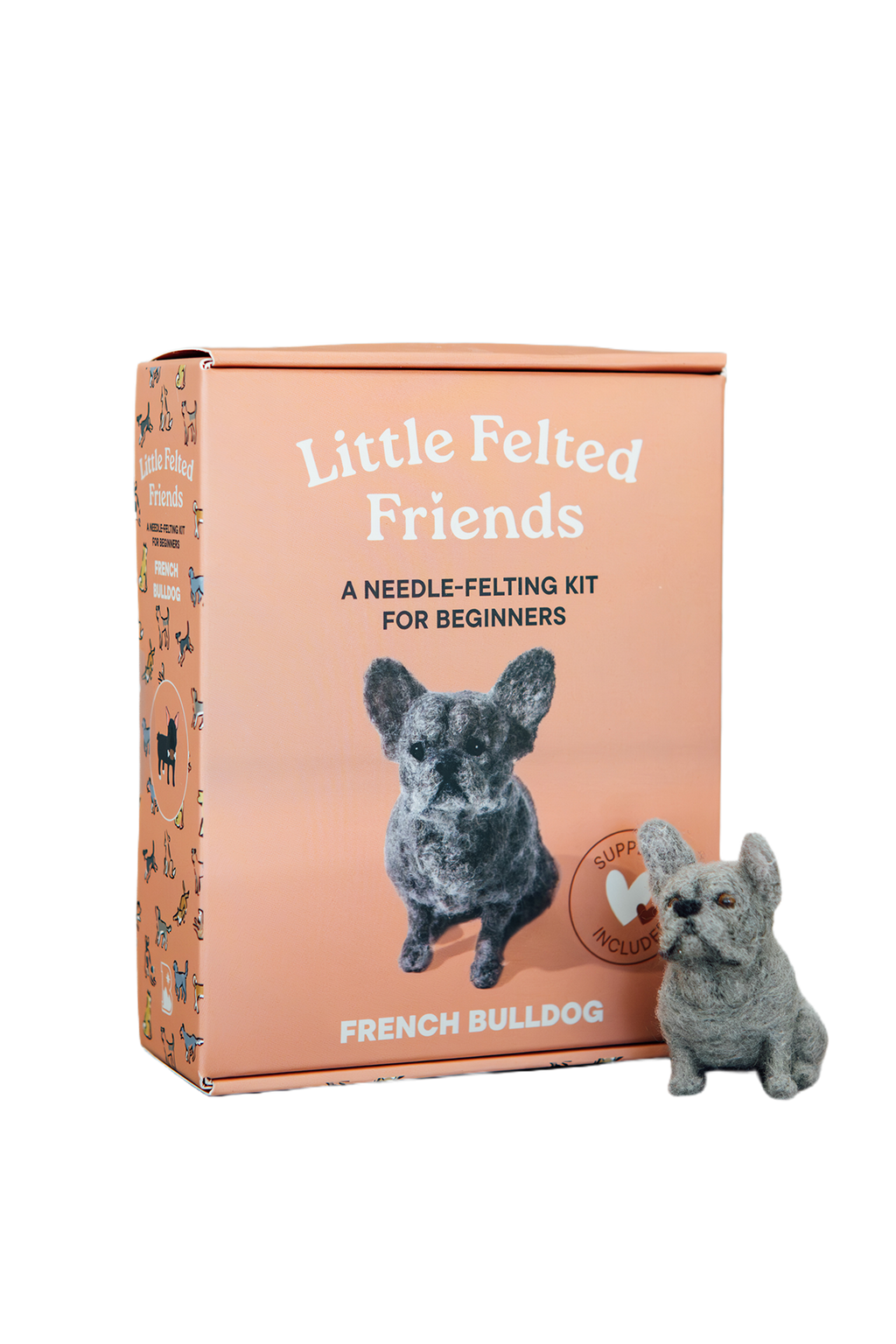 Little Felted Friends: French Bulldog
