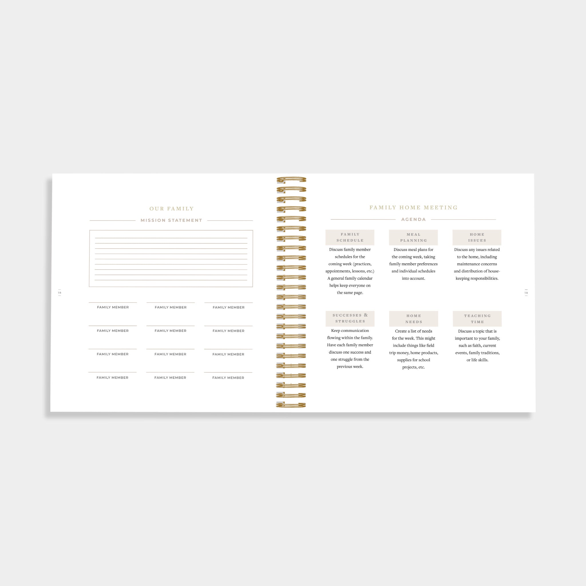 Beautifully Organized Home Planner