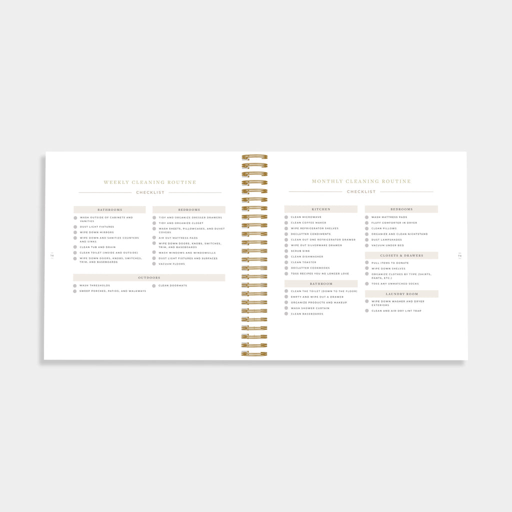 Beautifully Organized Home Planner