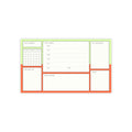 Post-it Note Pad — Weekly Planner & Daily Task Organizer (To-Do, Follow Up, Brain Dump)