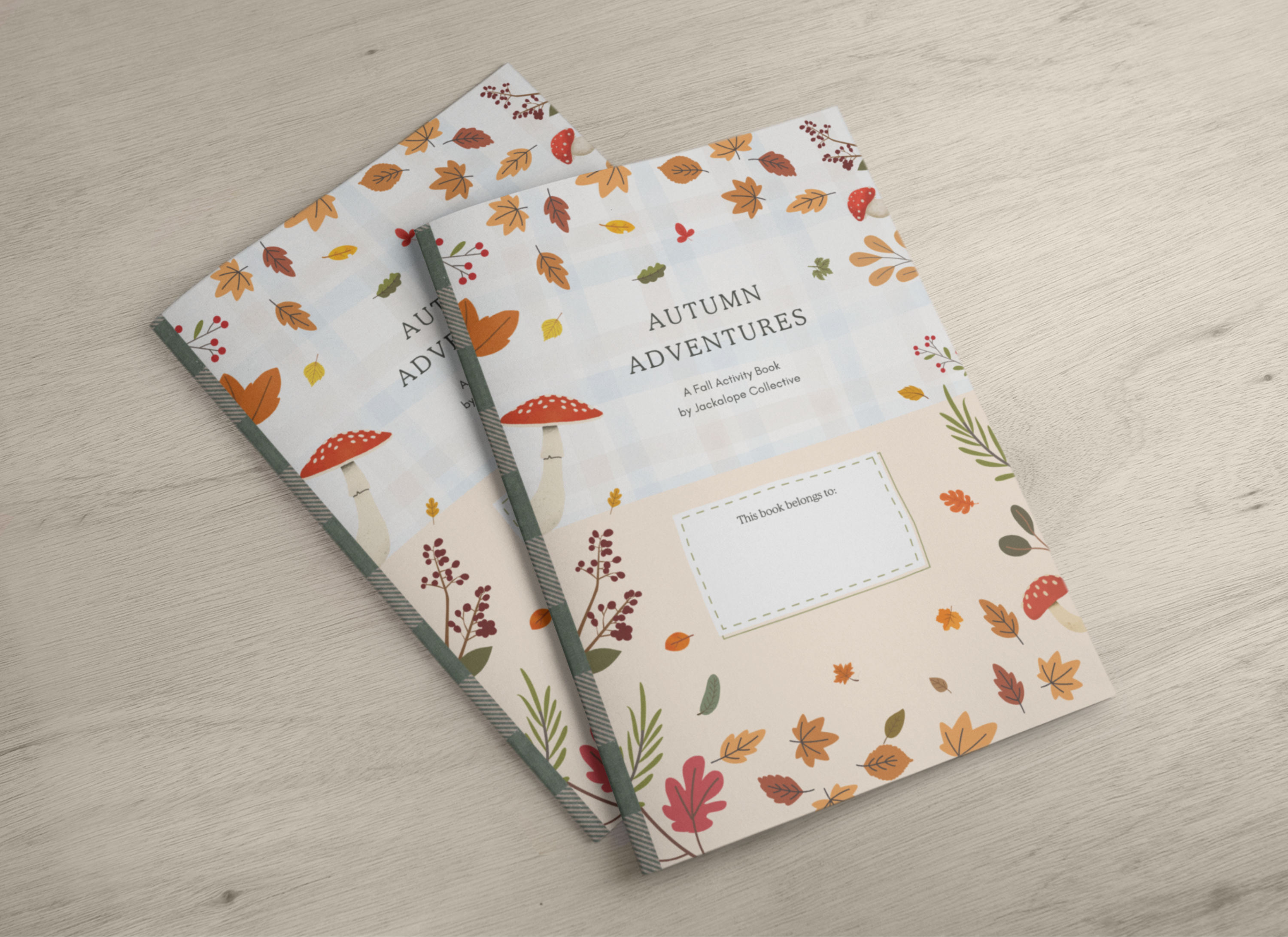 Autumn Adventures Activity Book (Ages 4–8)