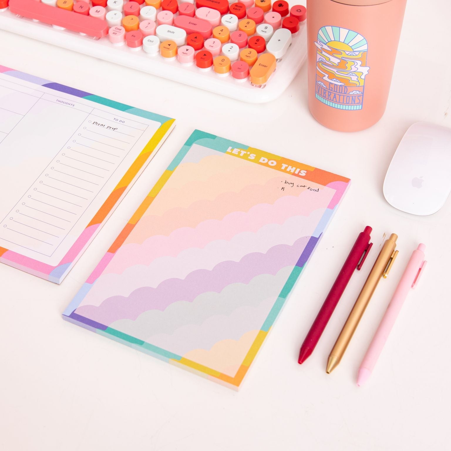 Rising Scallop Tearaway Notepad Medium