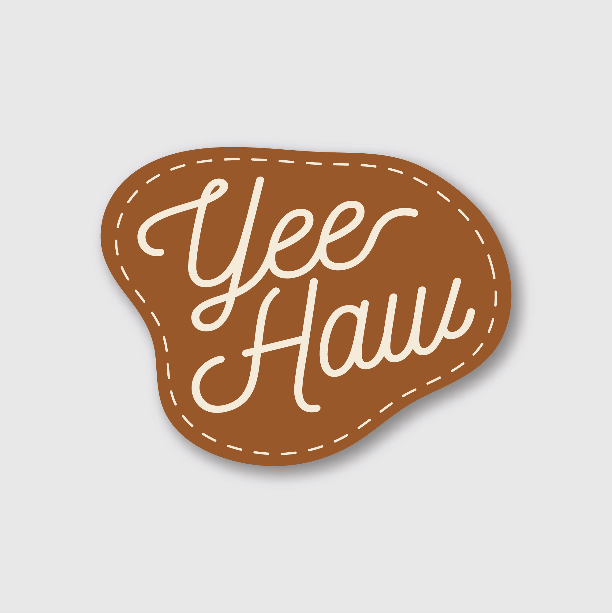 Yee Haw Sticker