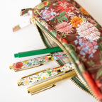 RUSSET | Cotton Quilted Pencil Pouch