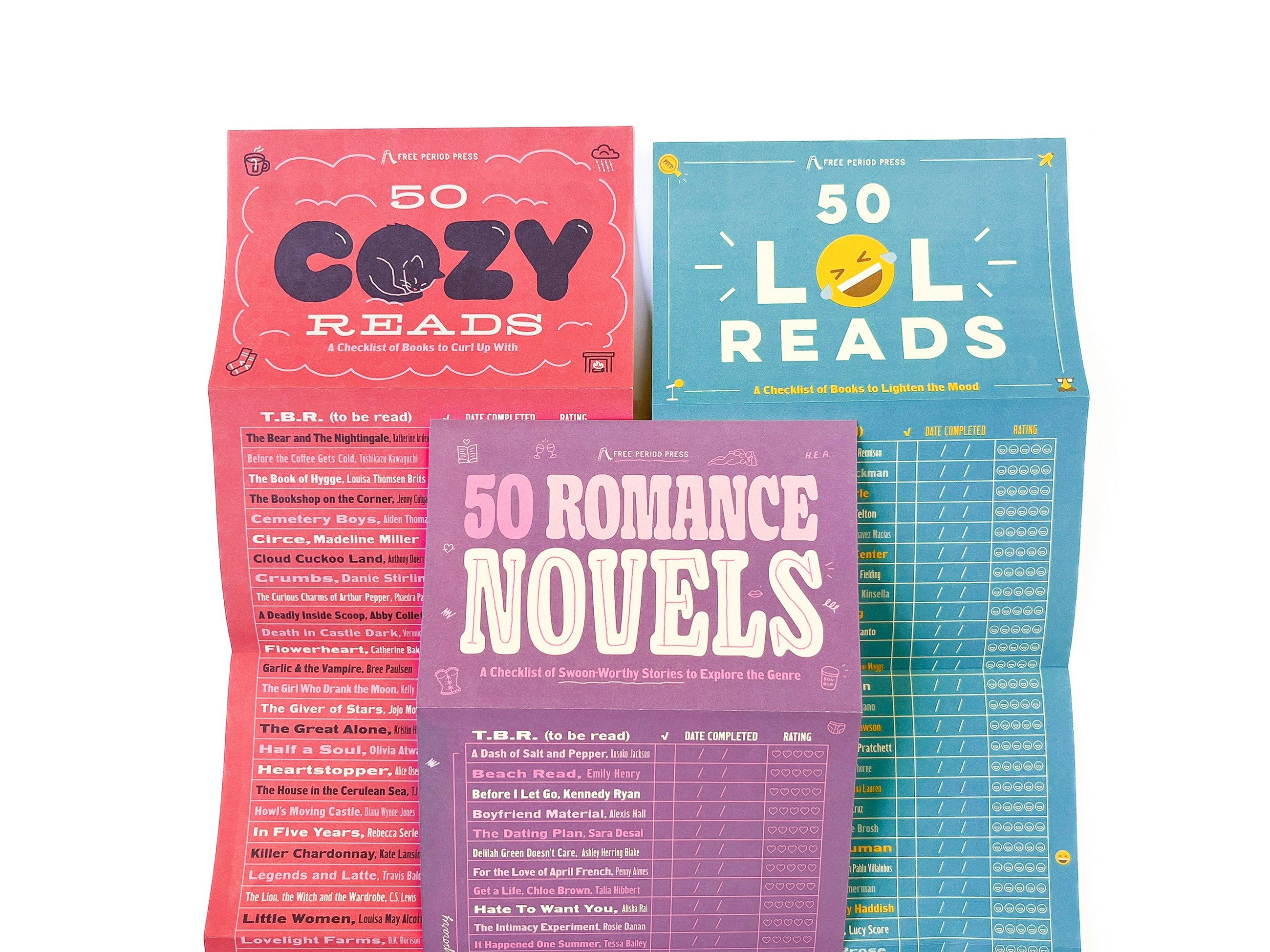 Adult Book Checklist Bundle