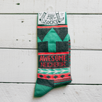 Awesome Neighbor Socks | Unisex Funny Gift Socks | Gift for Her
