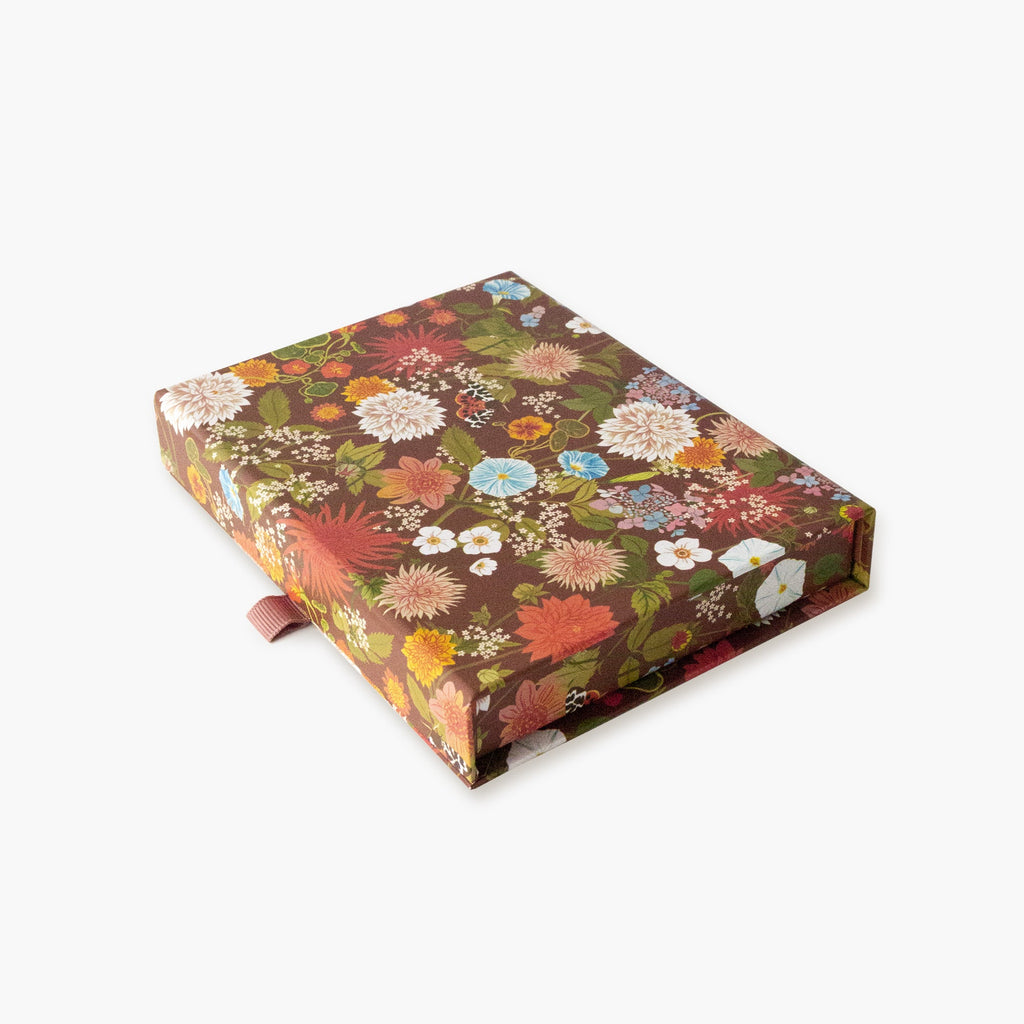 RUSSET KEEPSAKE CARD BOX OF 10