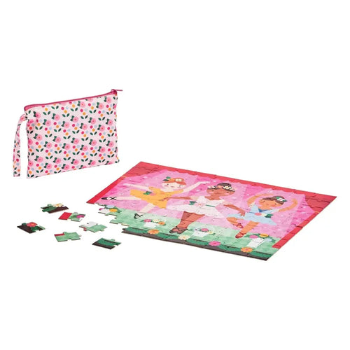 Ballerinas "On-the-Go" 49 Piece Double-Sided Jigsaw Puzzle Chronicle